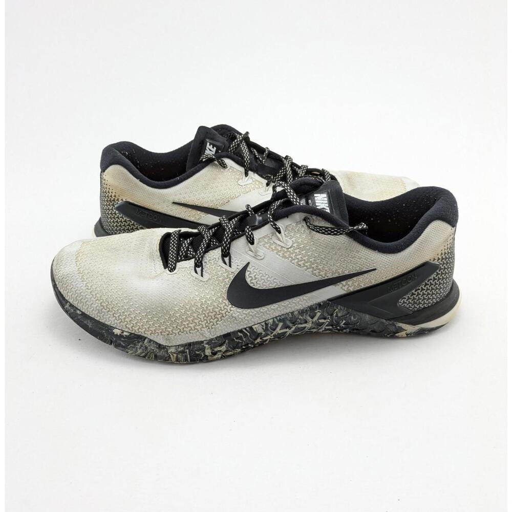 Mens Nike Metcon 4 Black White Comfort Crosstraining Shoes AH7453-101 Size 12